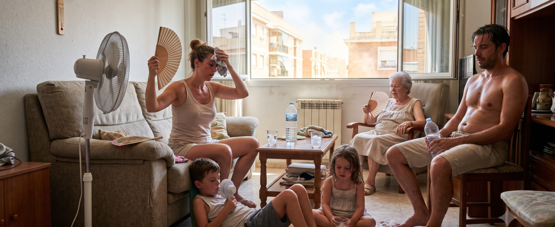 El «efecto horno»: Tu aire acondicionado trabajará la mitad este verano.